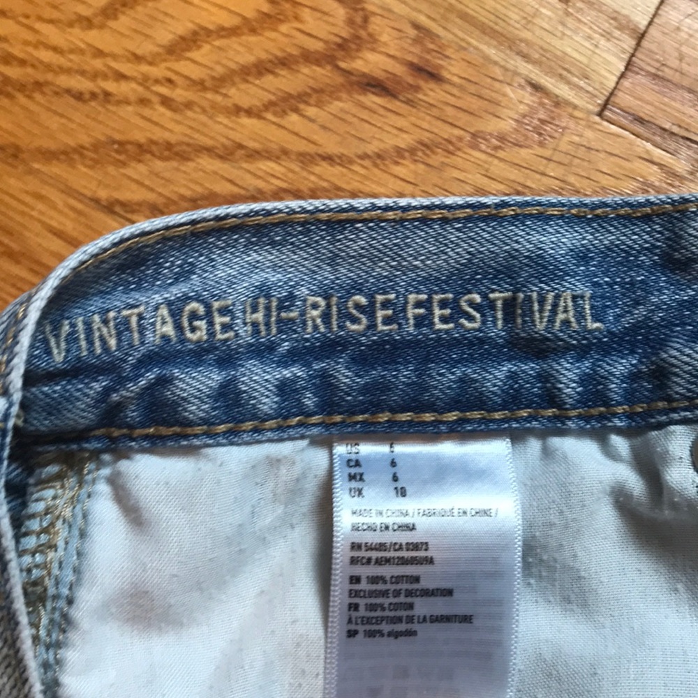 jean shorts - Picture 3 of 4